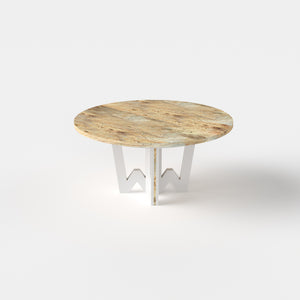 W Pedestal Table
