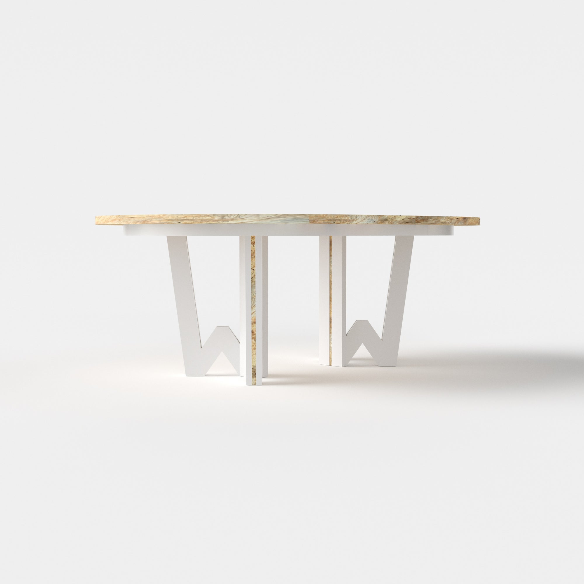 W Pedestal Table
