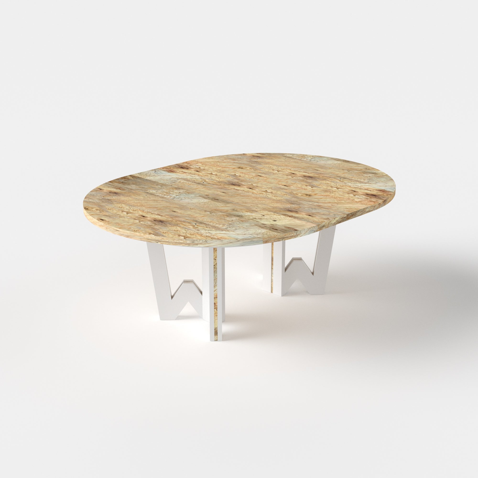 W Pedestal Table