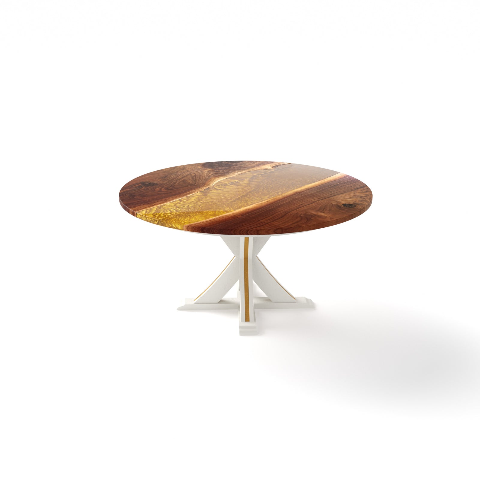 X Pedestal Table