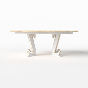 Z Pedestal Table